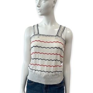 Vintage Woven Tank Top